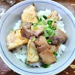 らあめん サンド - 炙りチャーシュー丼