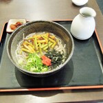 奥出雲 そば処 一福 - 山菜蕎麦(温)