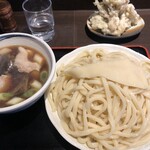 深山うどん - 肉なす（大）