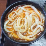 Musashino Udon Fujiwara - ただ辛いだけ。旨辛肉汁うどん 並350g 900円