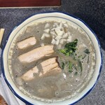 烈志笑魚油 麺香房 三く - 恋煮干し魚三（1200円）