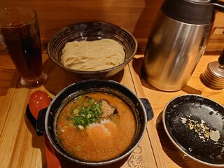 元祖めんたい煮こみつけ麺 - 