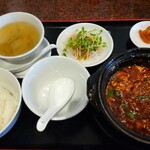 中国料理 天龍 - 陳麻婆豆腐セット