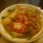糸庄 - もつ煮込みうどん 一味唐辛子増し