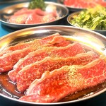 Taishuu Yakiniku Sakaba Maun - 黒毛和牛A5雌牛上ロース、その他