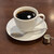 コーヒーハウス かこ - ドリンク写真:トップフォト　ブレンドとコーヒーフレッシュ