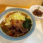 だんだん - 料理写真:ランチセット（ネギなんこつラーメン（醤油）＋なんこつ丼）（¥750税込）