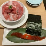 寿司の美登利 - 特選マグロちらし&びっくりすじこ