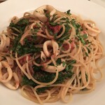 ダコージ - ヒイカと菜の花のスパゲティ