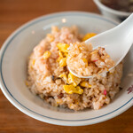 五番 - 五目チャーハン ¥800 (スープつき)