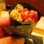 鮨処 凜 - おまかせ　１１０００円（税込）　握り-１０　ネギトロ（ネギ無し）【２０２４年１月】