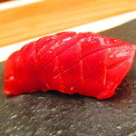 鮨処 凜 - おまかせ　１１０００円（税込）　握り-３　本鮪赤身【２０２４年１月】