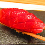 鮨処 凜 - おまかせ　１１０００円（税込）　握り-３　本鮪赤身【２０２４年１月】