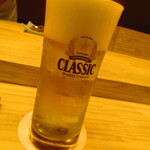 鮨処 凜 - 生ビール　【２０２４年１月】