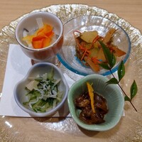 梅田 鮨 よこ田 - 前菜