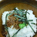 熱海　大観荘 - 御飯　　白素染煮御飯