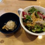うみからそらへ - サラダと小鉢のポテサラ