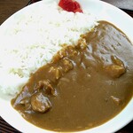 しらかば茶屋 - セットのカレーライス