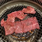 焼肉 山河 - 山河壺漬けカルビ