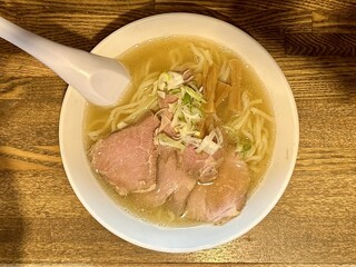 Sansanto - 塩そば＋肉増し(1,080円)
