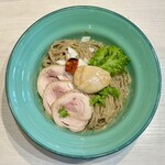 Goden - 【限定】帆立と大山鶏の冷香麺(1,200円)