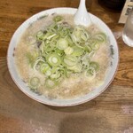 Watanabe - 背脂チャッチャ系ラーメンコッテリ1,000円　ネギ増量100円