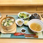 Arahama - かきわっぱ飯の定食