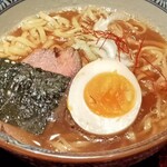 タルタルハンバーグ 牛忠 - 半ラーメン