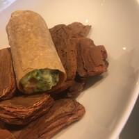 Cuisine Franco-japonaise Matsushima - アミューズのサーモンのカネロニ