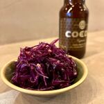 Purple cabbage rapé