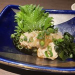 時の居酒屋 刻 - たら白子（たちぽん）　※さすがに北海道のたちぽんと比べちゃだめです。でもまあ美味しい。