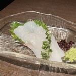 時の居酒屋 刻 - すみイカのお刺身　※普通に旨い。