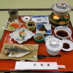 熱海　大観荘 - 朝食の設え