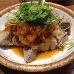 串かつ うおてる - 牛スジぽん酢