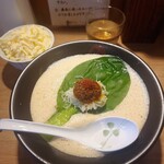 Mendo Koro Tsurumaya - 担々麺ライス付き1150円