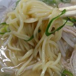 大黒ラーメン - 麺リフトアップ