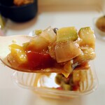 アルチザン・パティシエ・イタバシ - 本日のお魚とラタトゥイユ