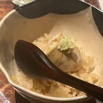 Kego Furuya - 美味すぎたトラフグの白子の下に赤酢のシャリを敷いたミニ丼