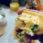 アルチザン・パティシエ・イタバシ - ほうれん草とアスパラガスのキッシュ