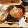 こめらく お茶漬けといろどり唐揚げ。 キュービックプラザ新横浜店