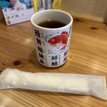 Izakaya Shuueimaru - あったかいお茶＆おしぼり❗️