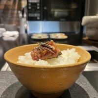 肉 希々 - 塩昆布オンして