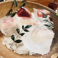 銀平 北新地店 - お造りの盛り合わせ