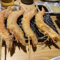 串揚げ アガルコメ。 恵比寿店 - エビ