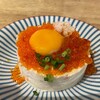 天ぷら酒場 上ル商店 - 蟹とイクラのポテトサラダ。