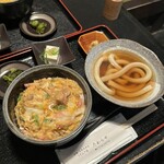 Tawaraya - 名物セット　親子丼