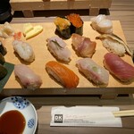 Zenseki Koshitsu Sushiya Harenohi - 特上握り（ランチ）