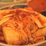 居酒屋 金太郎 - きのこあんかけ揚げ出し