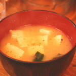 居酒屋 金太郎 - みそ汁