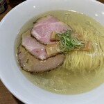 Kotobuki Seimen Yoshikawa - 名古屋コーチンの炙り肉中　¥900